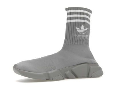 Balenciaga x adidas Speed Trainer Grey White