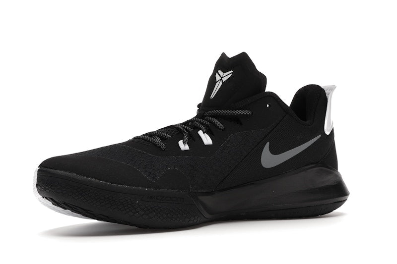 Nike Mamba Fury Black White Smoke Grey