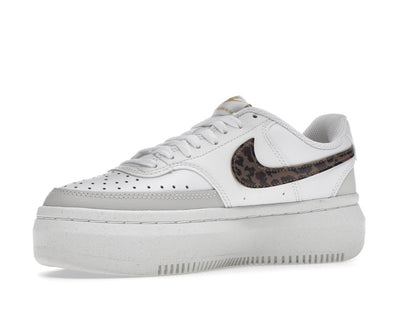 Nike Court Vision Alta Low White Light Bone Sail Archaeo Brown (Women's)