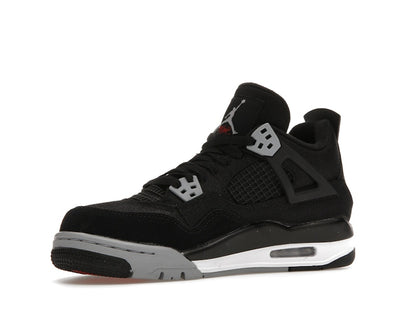 Jordan 4 Retro Black Canvas (GS)