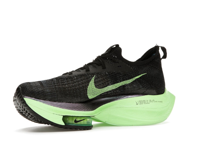 Nike Air Zoom Alphafly Next% Black Electric Green (Women's)