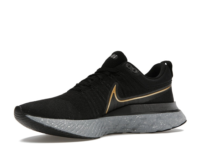 Nike React Infinity Run Flyknit 2 Black Gold