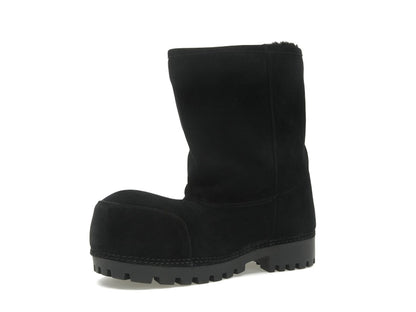 Balenciaga Alaska Low Boot Black Suede