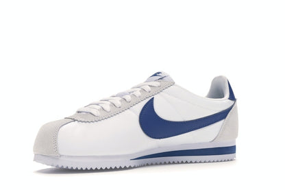 Nike Classic Cortez Nylon White Gym Blue
