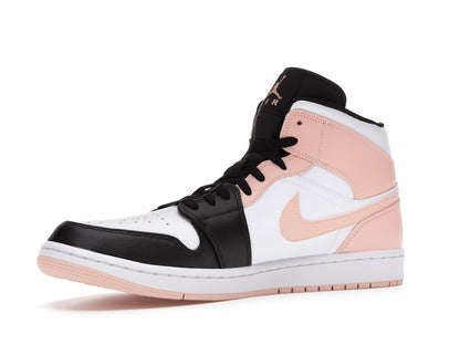 Jordan 1 Mid Arctic Orange Black Toe