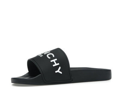 Givenchy Paris Slide Sandals Black
