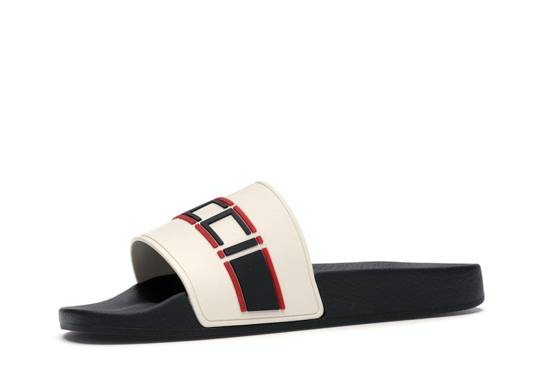 Gucci Stripe Slide White