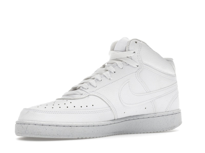 Nike Court Vision Mid Next Nature Triple White