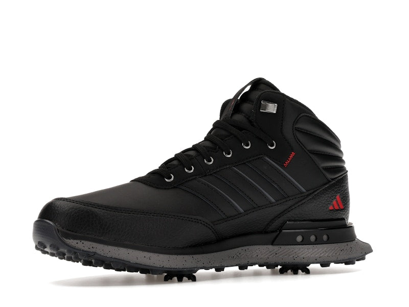 adidas S2G Rain.RDY Golf Core Black Iron Metallic Better Scarlet