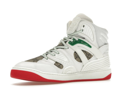 Gucci Basket White Demetra Red (Women's)