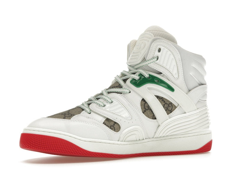 Gucci Basket White Demetra Red (Women's)