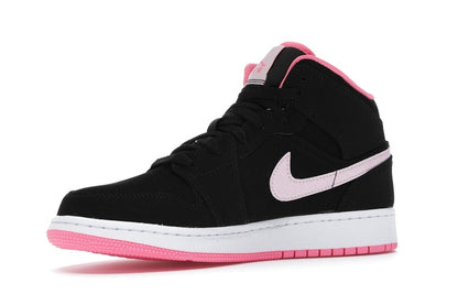 Jordan 1 Mid Black Digital Pink (GS)