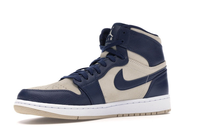 Jordan 1 Retro Premium Midnight Navy Light Cream (Women's)