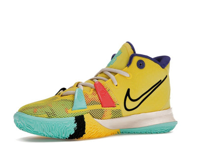 Nike Kyrie 7 1 World 1 People Electric Yellow (GS)