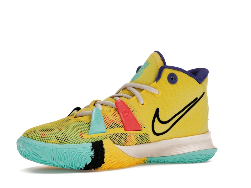 Nike Kyrie 7 1 World 1 People Electric Yellow (GS)