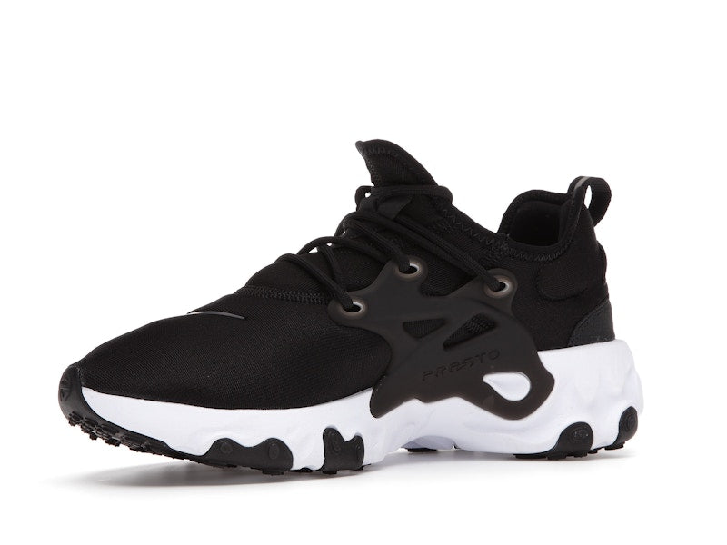 Nike React Presto Black White Off Noir