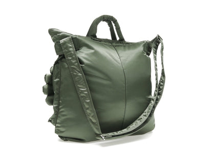 Takashi Murakami x PORTER 2Way Helmet Bag Sage Green