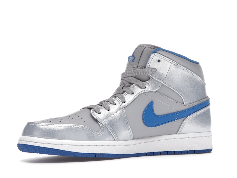 Jordan 1 Mid Wolf Grey Sport Blue