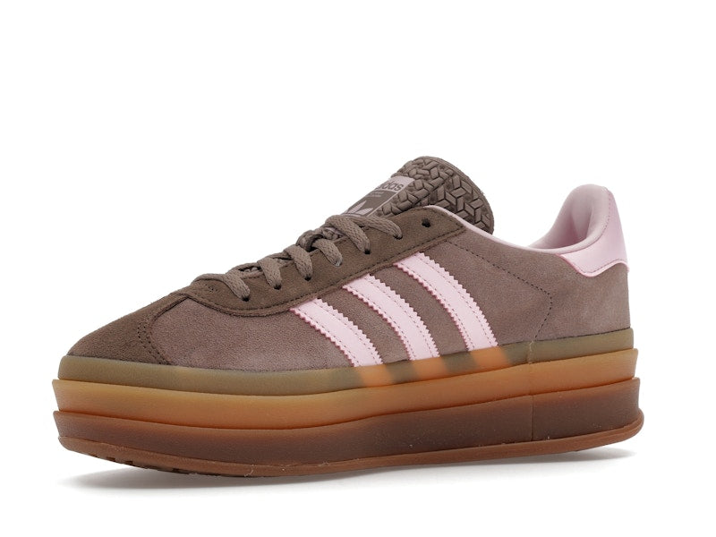 adidas Gazelle Bold Trace Brown Clear Pink (Women's)