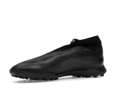 adidas Predator League Laceless Turf Core Black Carbon Gold Metallic