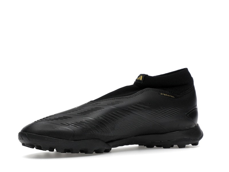 adidas Predator League Laceless Turf Core Black Carbon Gold Metallic