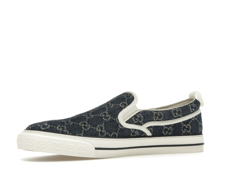 Gucci Tennis 1977 Slip On Denim
