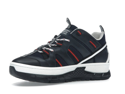 Burberry Mesh Nubuck Union Navy Red