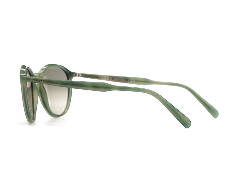 Prada Round Sunglasses Striped Green (0PR 05XS)