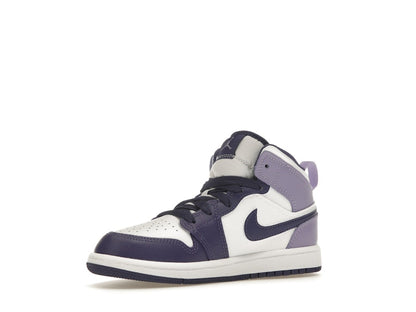 Jordan 1 Mid Blueberry (PS)