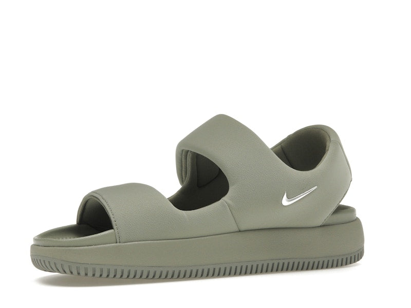Nike Calm Sandal Light Army Metallic Silver (Women's)
