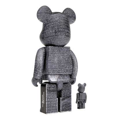 Bearbrick The British Museum (The Rosetta Stone) 100% & 400% Set