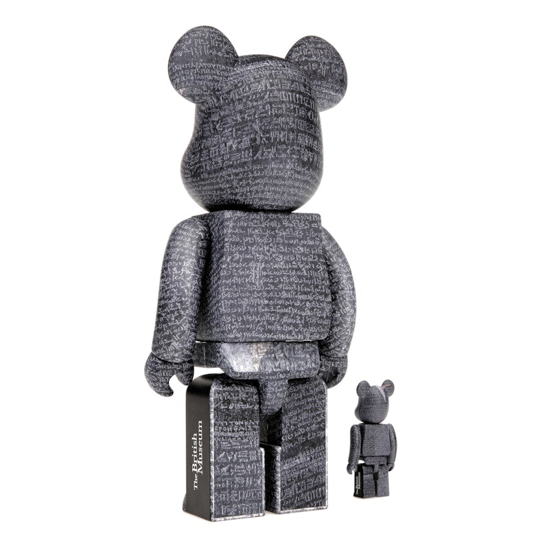 Bearbrick The British Museum (The Rosetta Stone) 100% & 400% Set