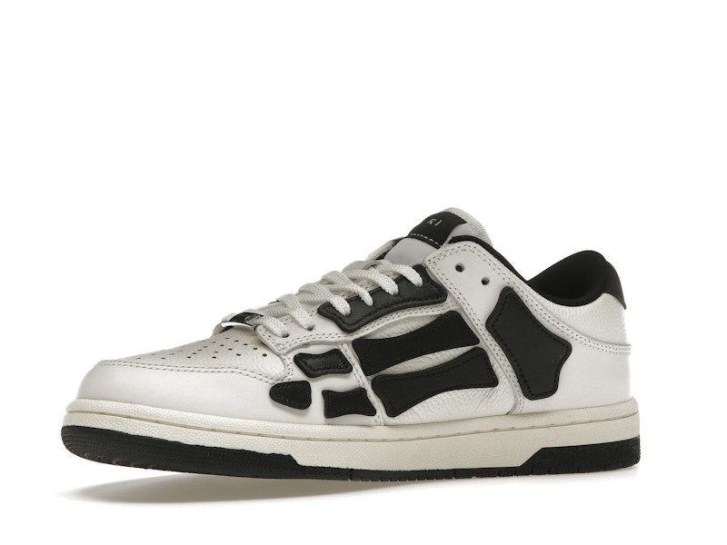 AMIRI Skel Top Low White Black White