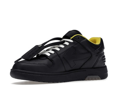 OFF-WHITE Out Of Office "OOO" Low Tops For Walking Black Yellow
