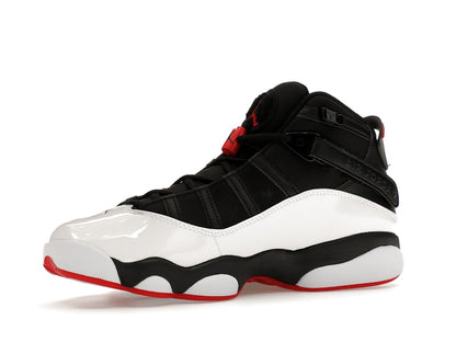 Jordan 6 Rings Black White Varsity Red