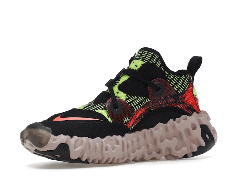 Nike ISPA Overreact Black Red Volt