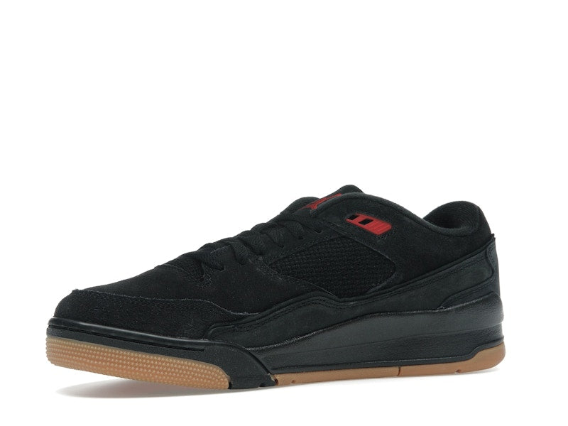 Jordan Flight Court Black Red