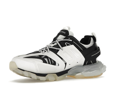 Balenciaga Track Clear Sole White Black