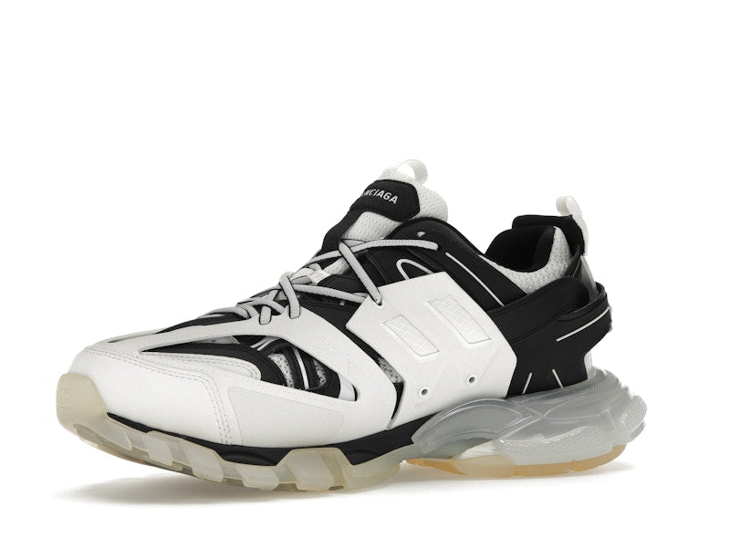 Balenciaga Track Clear Sole White Black