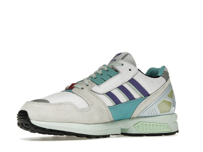 adidas ZX 8000 White Purple Aqua