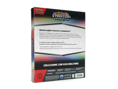 Pokémon Scarlet & Violet Prismastic Evolution Binder Collection (Italian)
