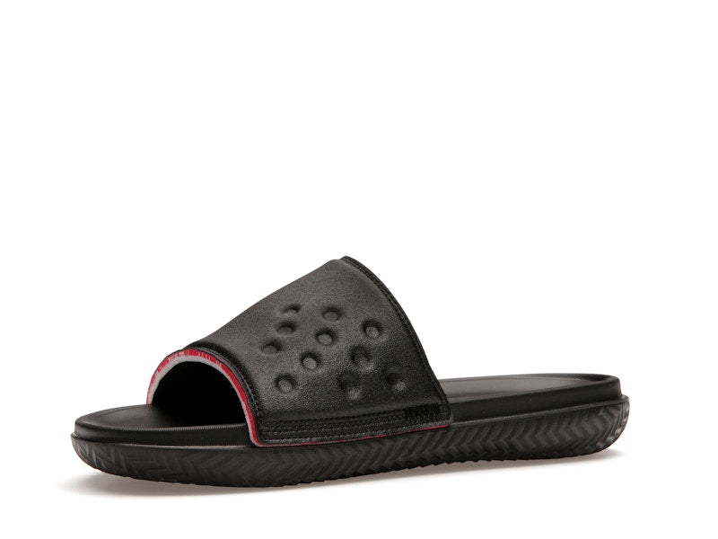 Jordan Play Slide Black University Red