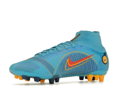 Nike Mercurial Superfly 8 Elite AG Chlorine Blue Laser Orange
