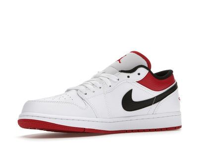 Jordan 1 Low White University Red Black
