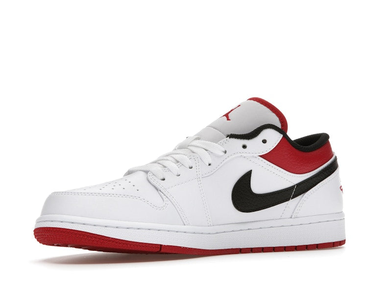 Jordan 1 Low White University Red Black