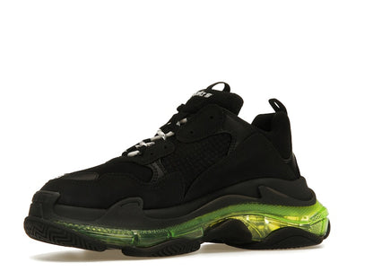 Balenciaga Triple S Black Yellow Fluo
