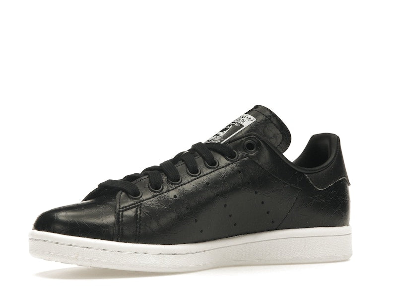 adidas Stan Smith Cracked Leather Black Gold (Women's)