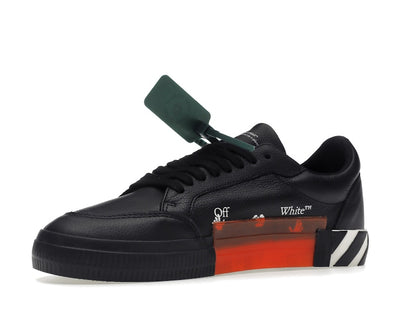 OFF-WHITE Vulc Low Leather Black White SS22
