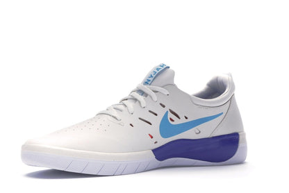 Nike SB Nyjah Summit White Light Blue Fury