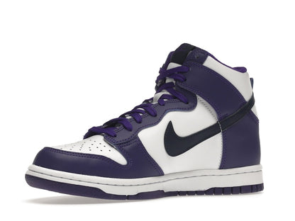 Nike Dunk High Electro Purple Midnight Navy (GS)